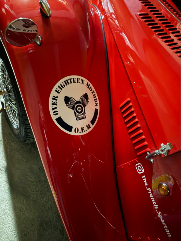 Over Eighteen Motors, Sponsor de The French Spartan
