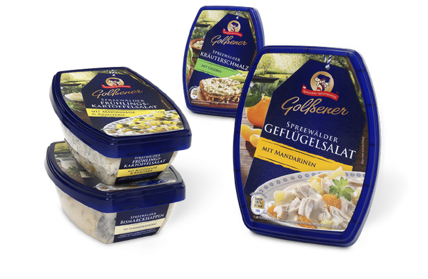 Golßener - Spreewälder Feinkostsalate - Salate - Feinkost - Spreewald - Regional - Relaunch - Packaging - Design - DesignKis - 2013 - Verpackung