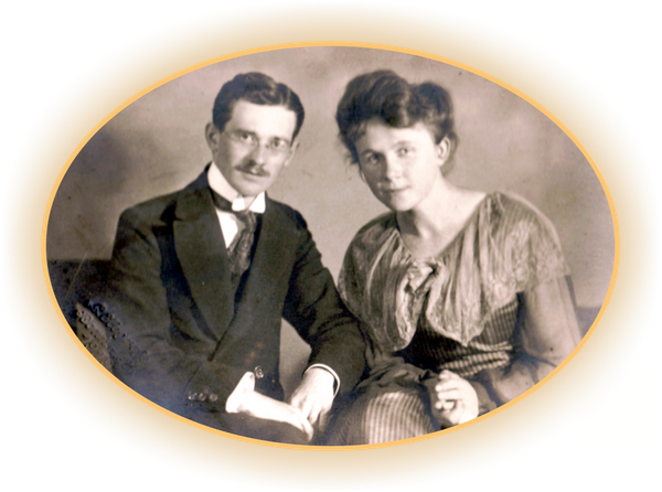 Hanns Heinen and Erna Heinen-Steinhoff in 1919