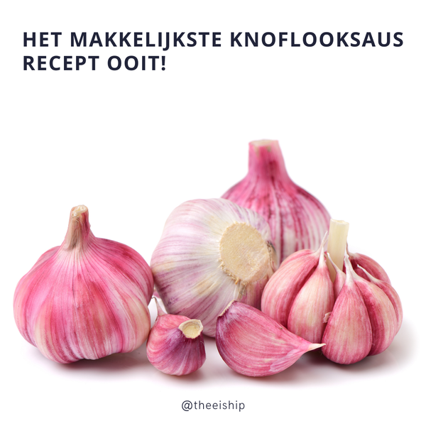 Makkelijkste knoflooksaus recept ooit! By Thee is Hip!