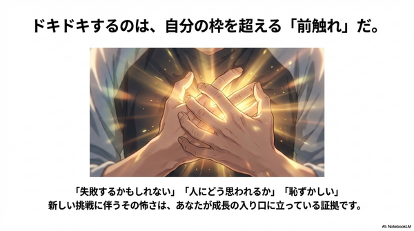 成長はドキドキする場所にある
