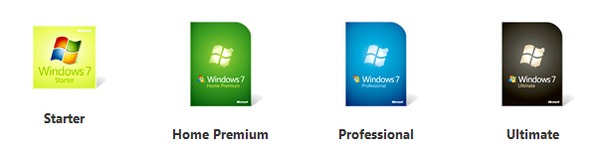Windows 7 Versionen