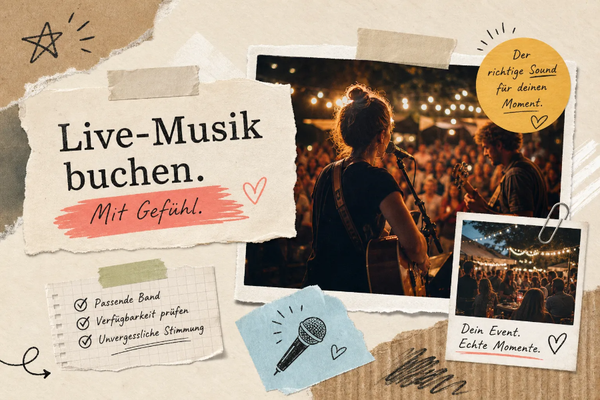 Live-Musik buchen - Live-Musik für Veranstaltungen