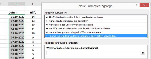 Excel Datum Rot Färben Wenn älter Als Heute Excel-Tipp: Rot wenn Datum überschritten - Hanseatic Business School