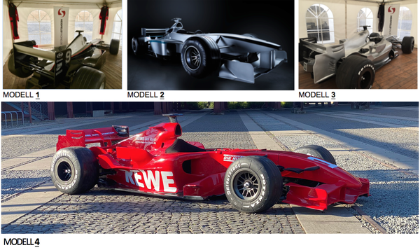 Fotoshooting Formel 1, 2, 3, 4 oder E mieten, leihen, Messe, Event