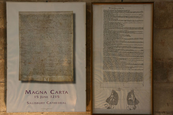 大憲章(Magna Carta)の原本