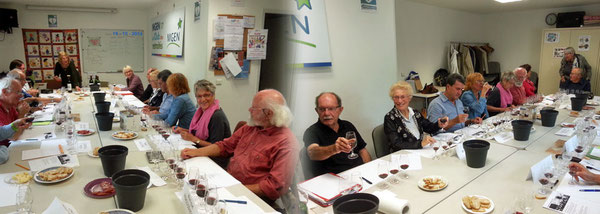 oenologie club MGEN 17 le 16 octobre 2014