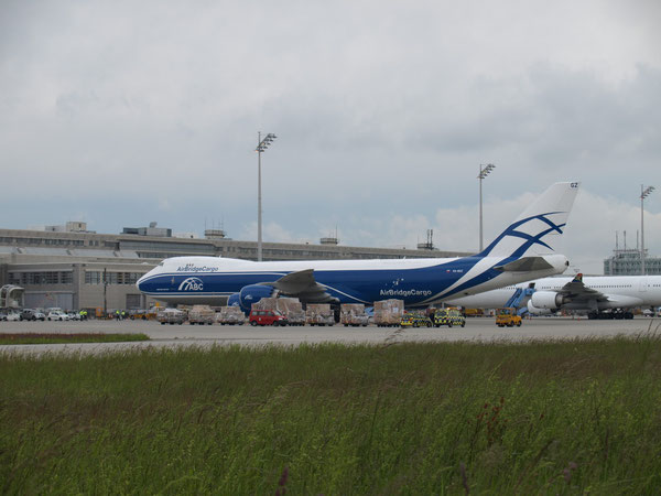 Volga-Dnepr daughter ABC will get 17 additional 747-8Fs until 2024. Pictured is one of their B-8Fs in Munich  -  courtesy: MUC