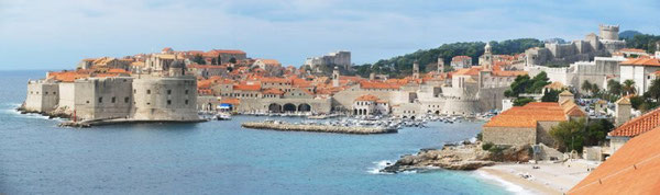 The old town of Dubrovnik