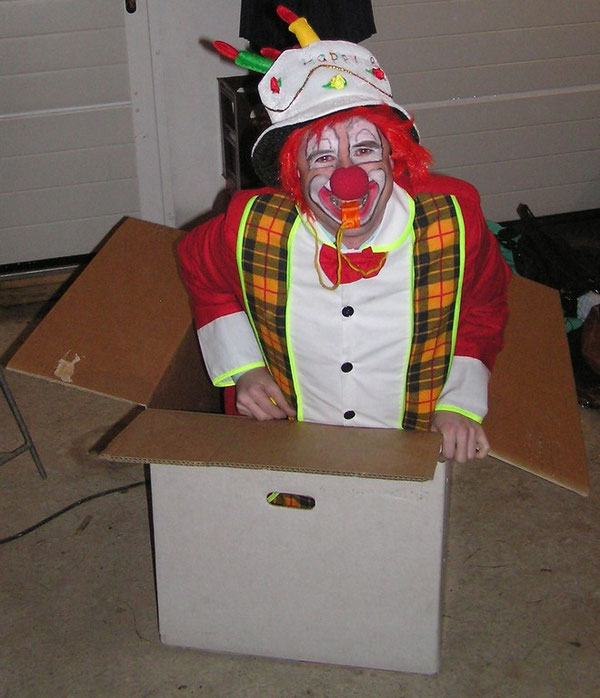 Wandini als Zauberclown