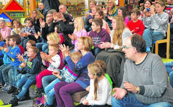 Kinder und Eltern finden die vertonte Geschichte von Louis und seiner Schwester Sarah einfach wunderbar. | Bild: Gunter Faigle