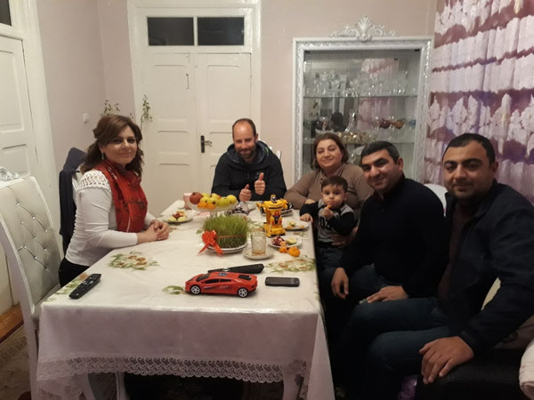 Said and family in Ağstafa 