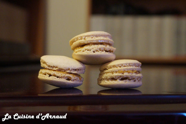 Macarons au caramel beurre salé (pas en grande forme ...)