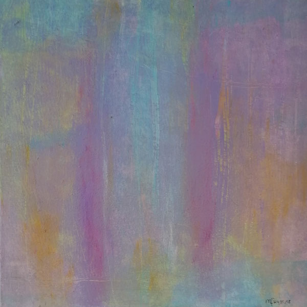Michael F. Wyss, Ohne Titel, Acryl, 50x50cm, 2018