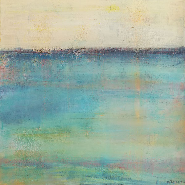 Michael F. Wyss, Landschaft 2, Acryl, 50x50cm, 2021