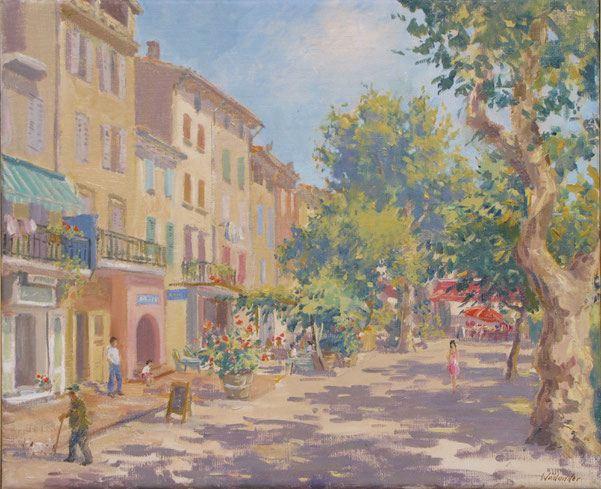 Tony Wahlander (Tony Wåhlander) artiste peintre en Provence 