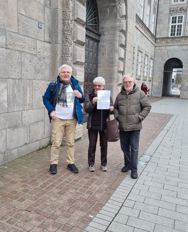 Abgabe unserer Eingabe gem. GO §24 NRW am 13.02.26