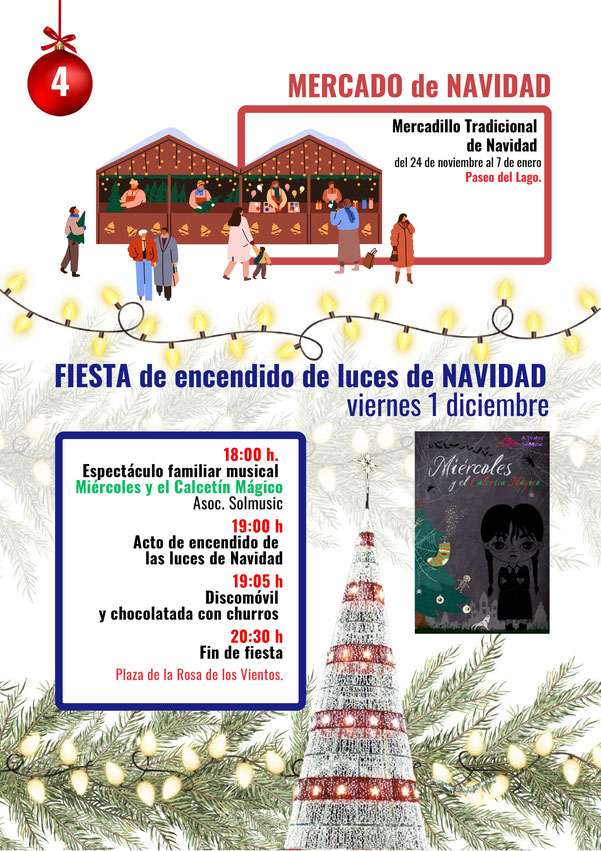 Mercado Medieval y de Navidad Cabalgata de Reyes Concierto