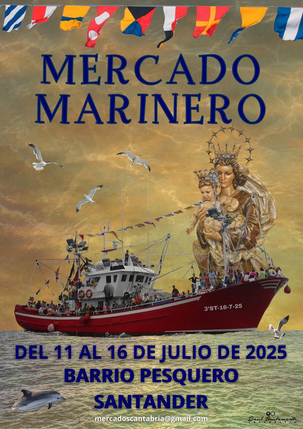 Mercado Marinero en el Barrio Pesquero de Santander