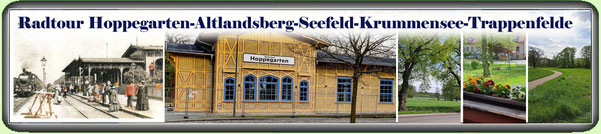 Radtour Hoppegarten-Altlandsberg-Seefeld-Krummensee-Trappenfelde