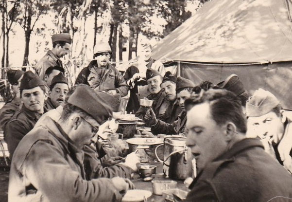 Manoeuvres en Allemagne dans les années 1950
