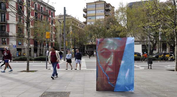 _donald #15, Avinguda del Paral·lel, Barcelona, Spain, 04_2018