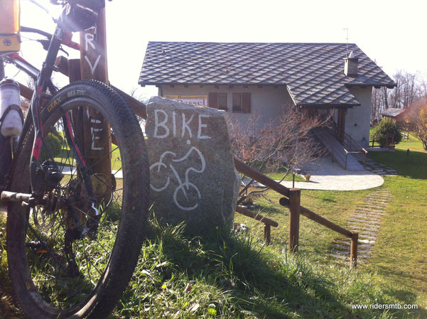 in caso di necessità vi è anche il bike service ristorante