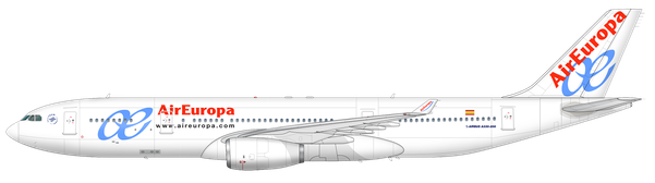 Aircraft Type: Airbus A330-200/-300