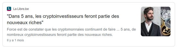 Voici le genre d'articles qui joue sur notre syndrome FOMO !