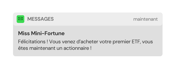 Vous avez choisi vos ETF, vous êtes maintenant un actionnaire.