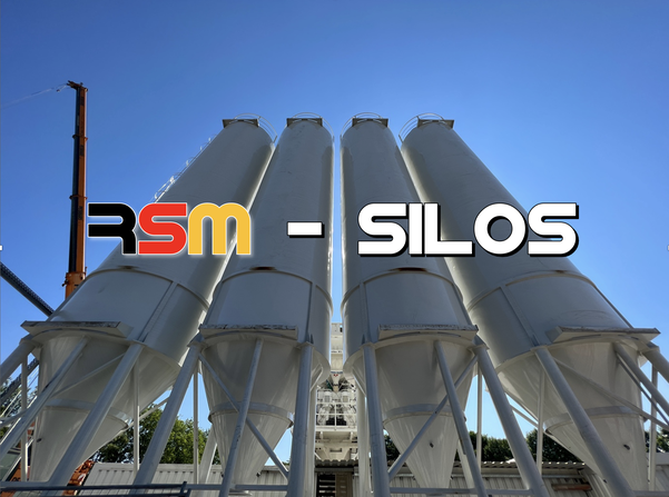 RSM Silo, Zementsilo, Füllersilo, Bindemittelsilo