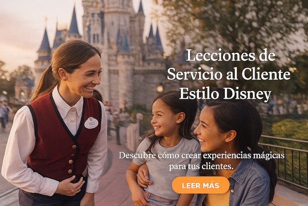 curso Atención al cliente modelo Disney