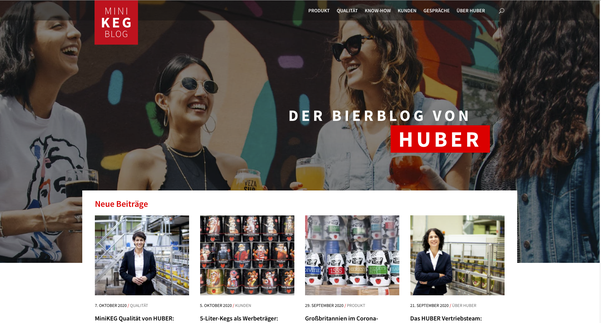 Partyfass Bierfass Minikeg Blog HUBER Packaging 