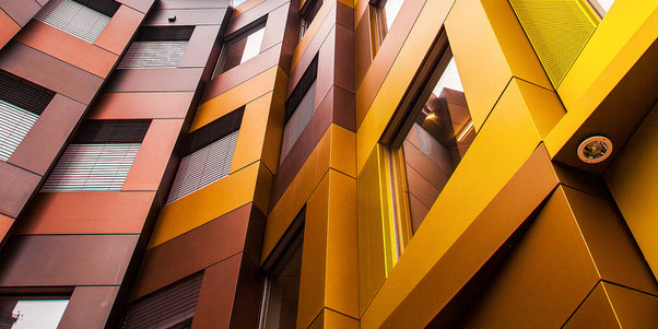 Architektonisches Haus oder Immobilie 