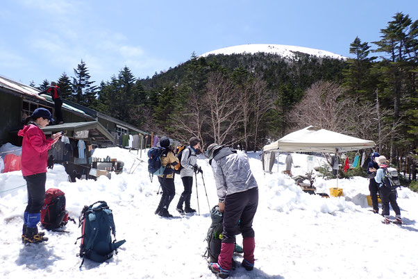 2025 八ヶ岳 残雪情報