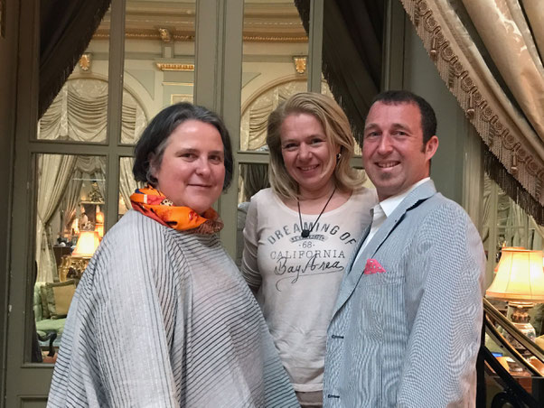 Bild von Frank Merten, Marlise Rechsteiner und Doris Pemler, den Gründern von Ciudad Condal. Picture of Doris Pemler, Frank Merten and Marlise Rechsteiner, the founders of Ciudad Condal. Zurich and Barcelona.  