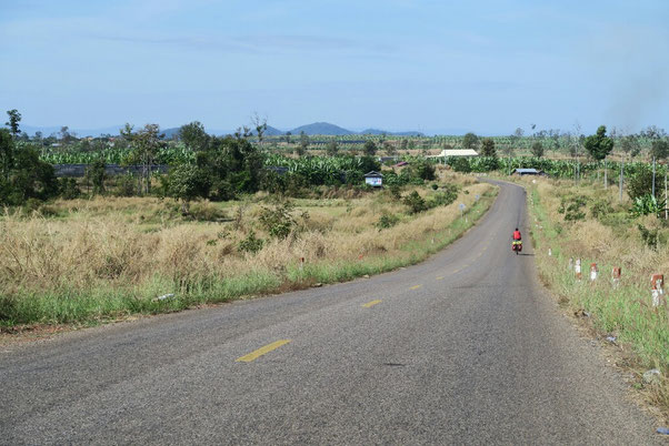 Les paysages du nord du Cambodge