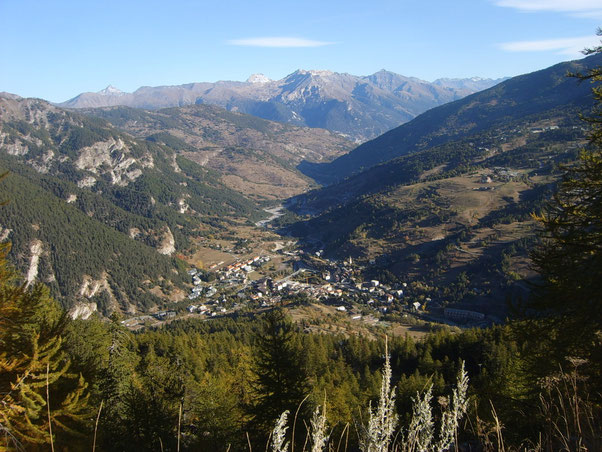 la vista si apre e la Val di Susa anche