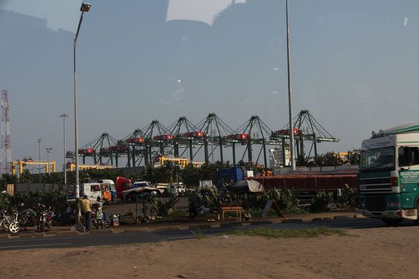 Hafen beim Seemannsheim in Lomé