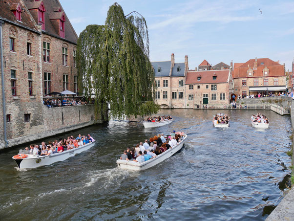 Belgien, Brügge Grachten