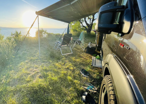 Plätze direkt am Meer auf dem Camping Kosiča in der Zadar-Region in Dalmatien 