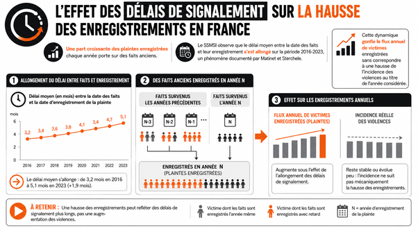 L'effet des délais de signalement