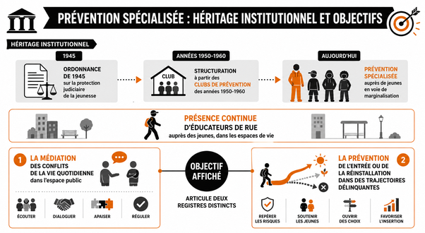 Prévention spécialisée et objectifs éducatifs