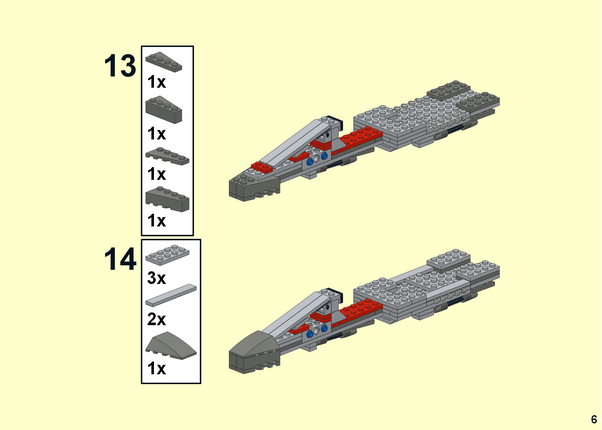 e wing from star