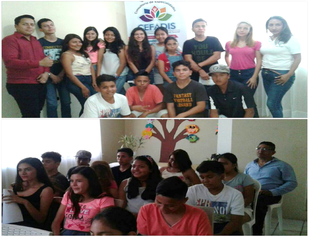 Participantes del Taller "PROYECTO DE VIDA Y ÉXITO PERSONAL"