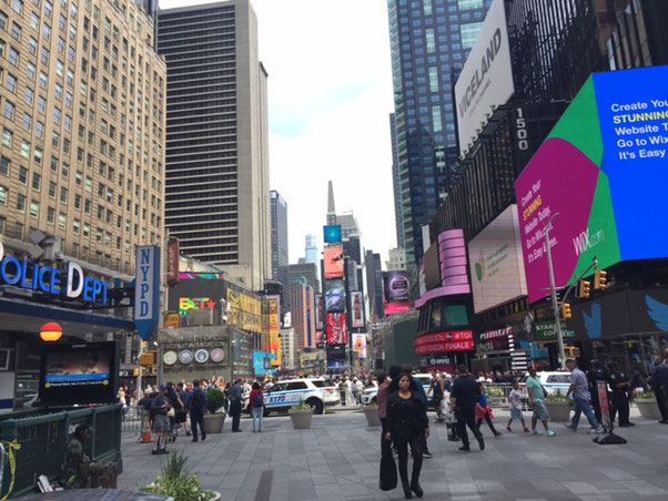 Time square coté face