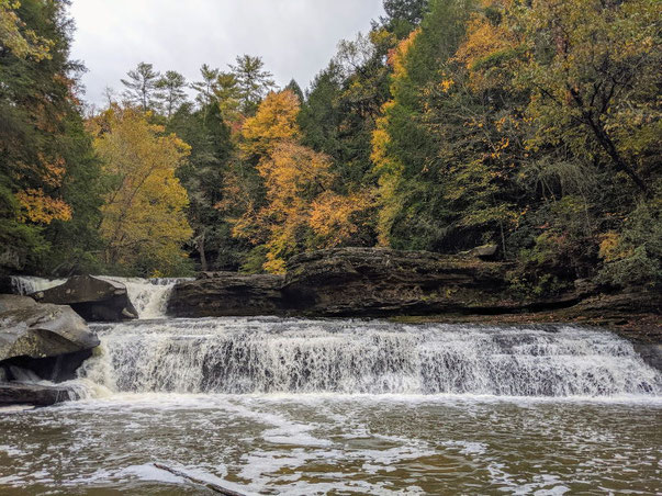 Am Crooked Fork (Potters Falls)