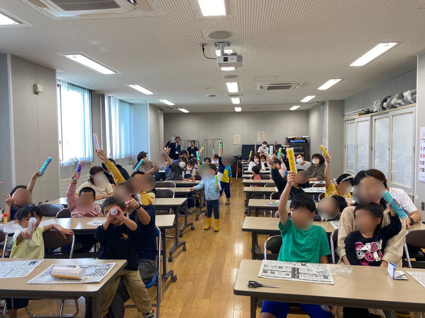 親子で楽しくワークショップ