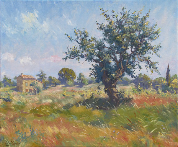 Tony Wahlander (Tony Wåhlander) artiste peintre en Provence 