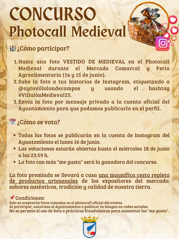 Programa del Mercado Comarcal y Feria Agroalimentaria de Villalon de Campos